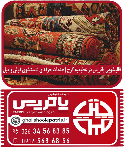 قالیشویی پاتریس در عظیمیه کرج